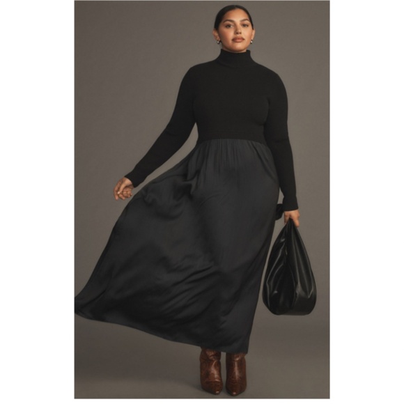 NWT Anthropologie The Thea Twofer Sweaterdress - Size L - Picture 2 of 5